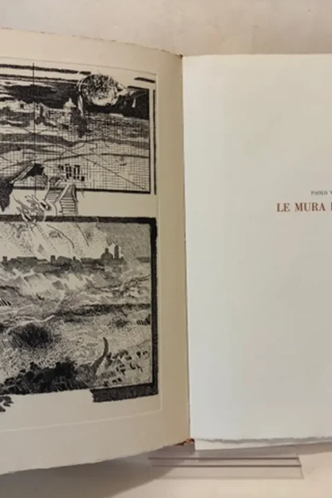 Le mura di Urbino. Sette [7] acqueforti originali di Mario Logli.