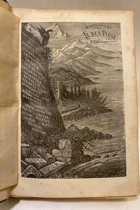 Il bel paese. Conversazioni sulle bellezze naturali, la geologia e la geografia fisica d'Italia. Terza Edizione.