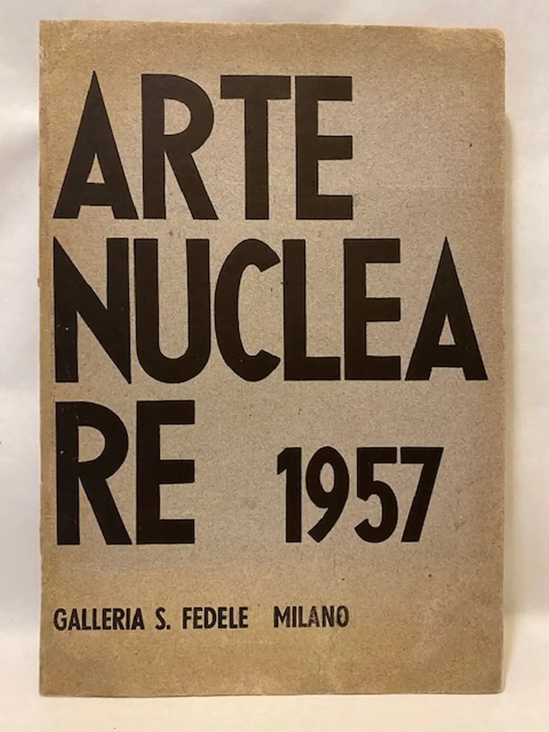 MOVIMENTO ARTE NUCLEARE 1957.