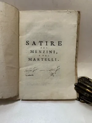 Satire del Menzini e del Martelli.