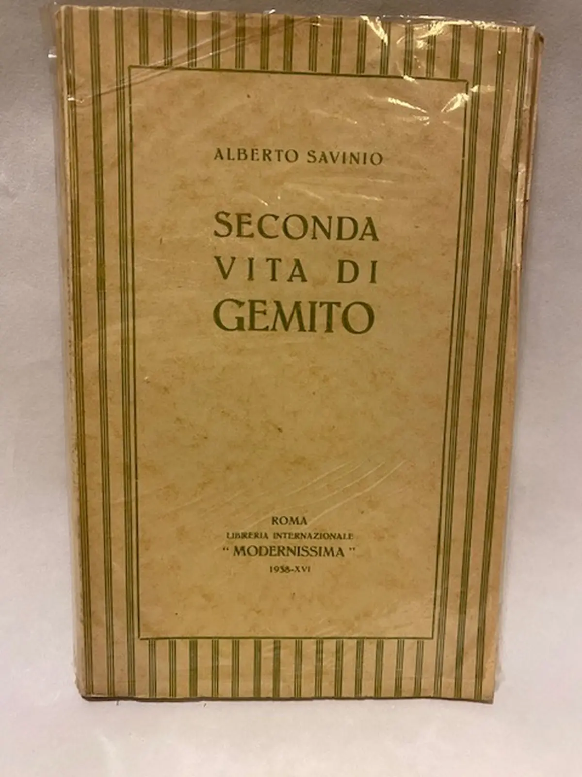 Seconda vita di Gemito. 