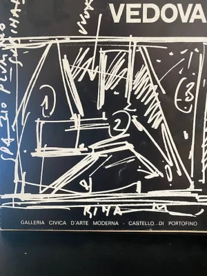 Emilio Vedova. Galleria Civica d'Arte Moderna Castello di Portofino, Agosto - Settembre 1978. 