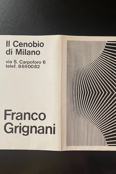 Franco Grignani - Il Cenobio di Milano 1966.