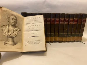 Poesie dell'Abate Carlo Innocenzo Frugoni fra gli Arcadi Comante Eginetico. Voll I-(XV).