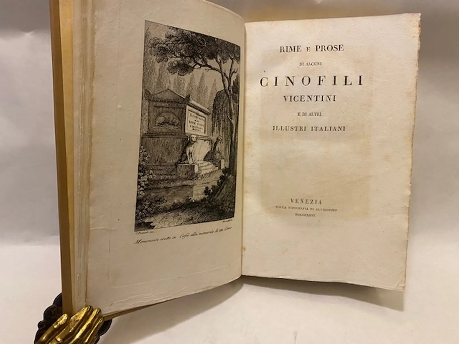 Rime e prose di alcuni cinofili vicentini e di altri illustri italiani.