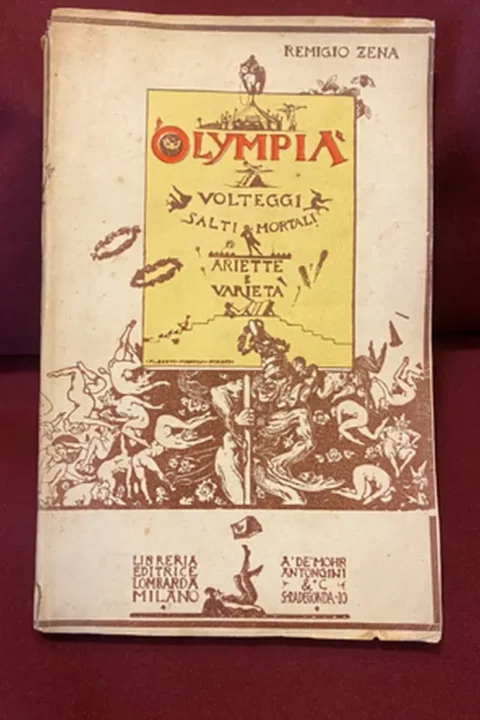 Olympia. Volteggi - Salti mortali - Ariette e varietà.