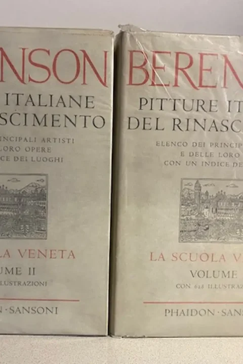 PITTURE ITALIANE DEL RINASCIMENTO: LA SCUOLA VENETA : Elenco dei principali artisti e delle loro opere con un indice dei luoghi. VoLL. I-II