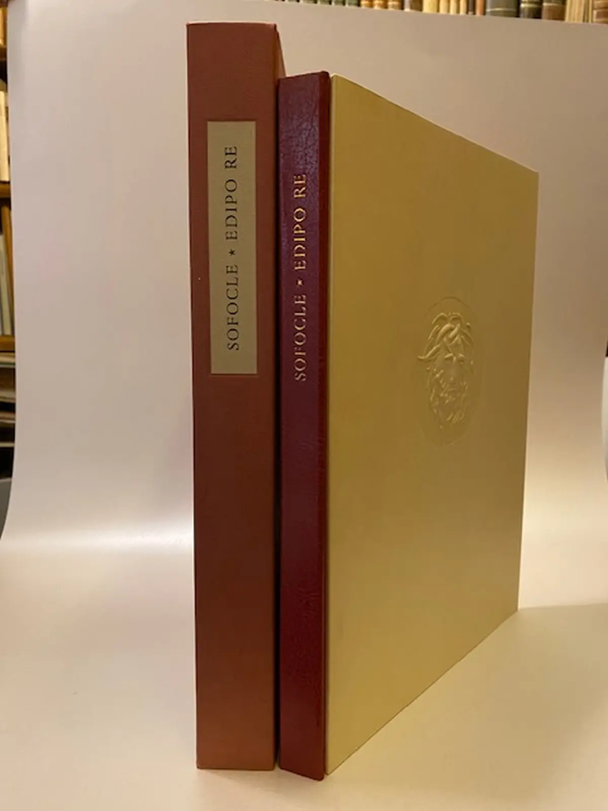 Edipo Re, Versione italiana di Manara Valgimigli Acquaforti di Manzù. 