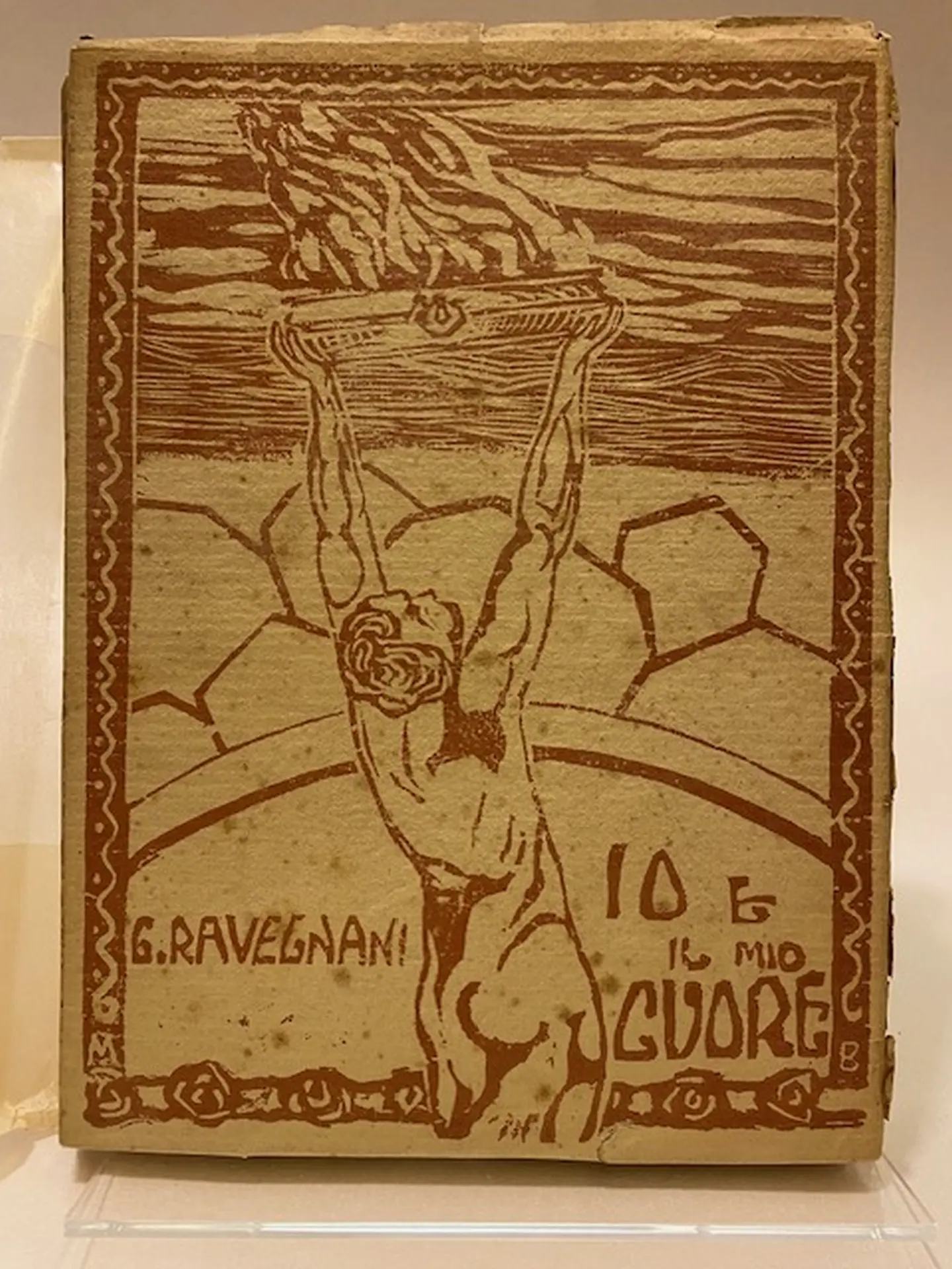 Io e il mio cuore liriche – poemetti lirici in copertina e nel testo xilografie di Mario Bellusi