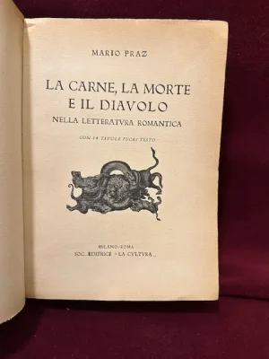 La carne, la morte e il diavolo nella letteratura romantica.