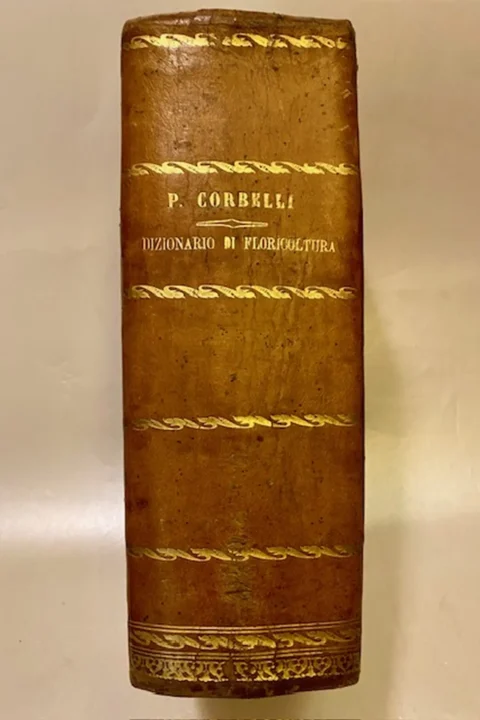 Dizionario di floricoltura descrittivo illustrato della maggior parte delle piante di giardinaggio non che degli arbusti ed alberi ornamentali per parchi e pubbliche passeggiate Compilato dal Dott. Paolo Corbelli membro effettivo della società d'agricoltura e del Comizio Agrario di Reggio Emilia