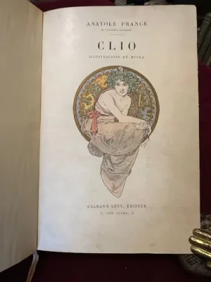 Clio. Illustrations de Mucha.