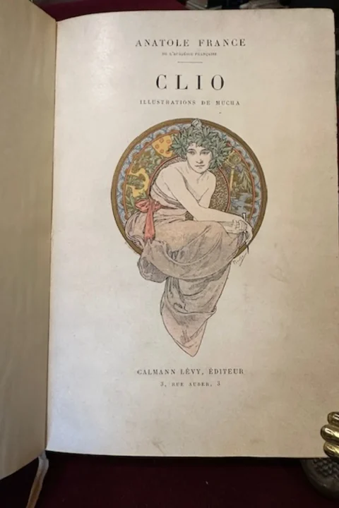 Clio. Illustrations de Mucha.