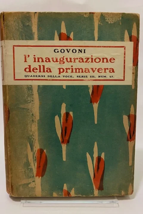 L’inaugurazione della primavera. Poesie. (TIRATURA DI LUSSO - DEDICA)