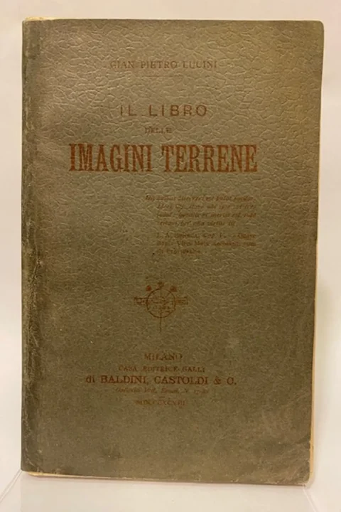 Il libro delle immagini terrene. (DEDICA)