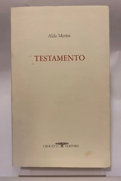 Testamento. (DEDICA)