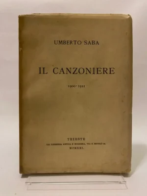 Il Canzoniere 1920-1921.