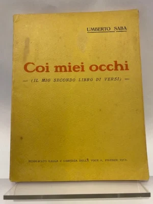 Coi miei occhi, “Il mio secondo libro di versi”. (INVIO AUTOGRAFO)