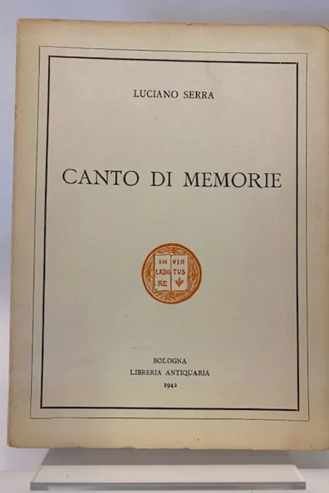 Canto di memorie.