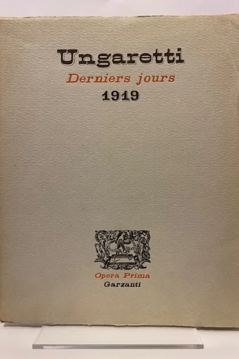 Derniers jours 1919.