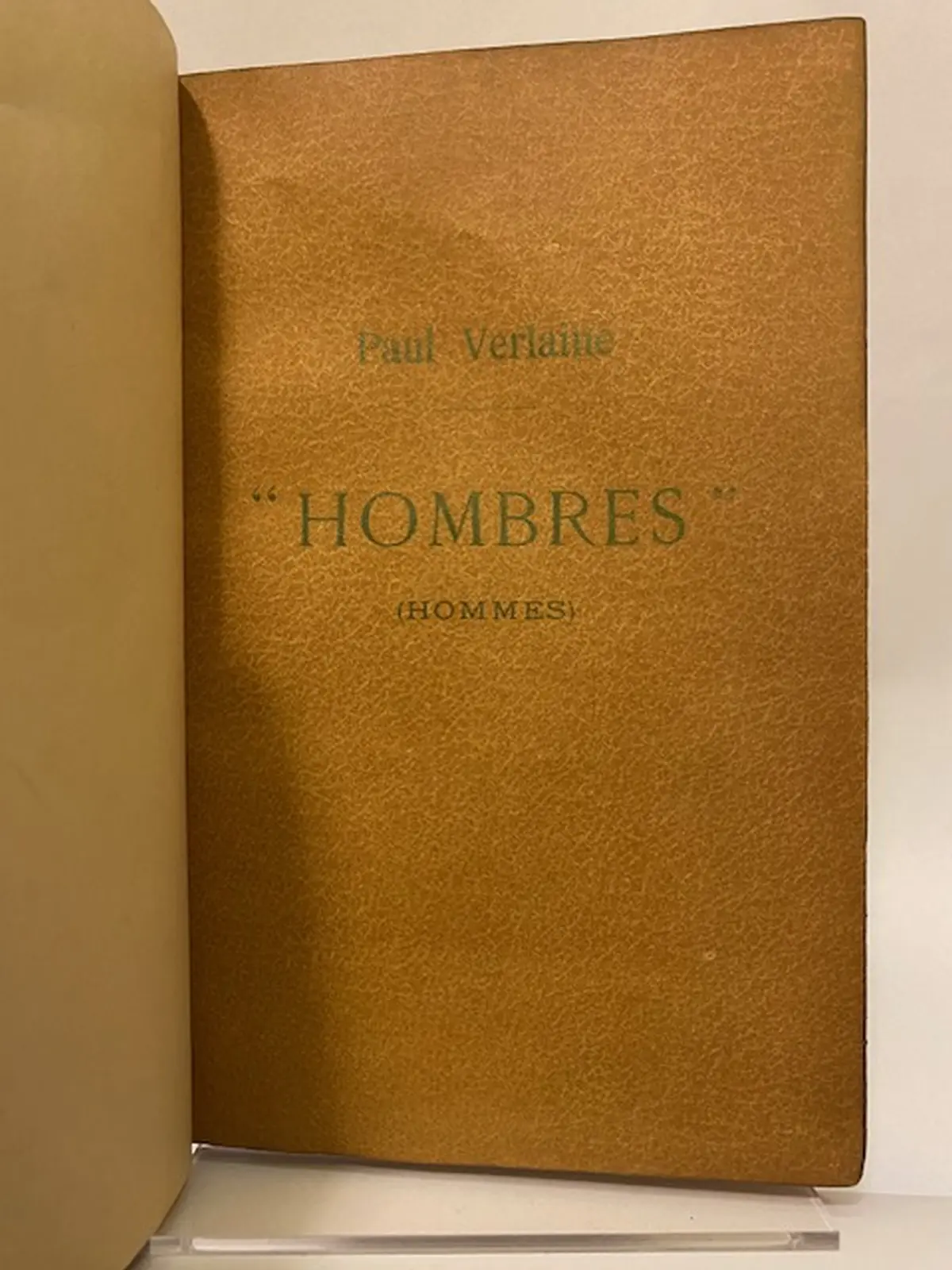 Hombres (Hommes).