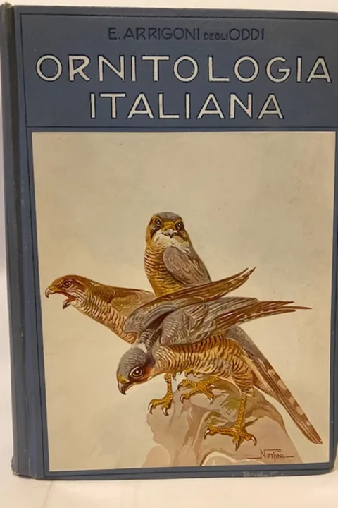 Ornitologia italiana. Con 586 incisioni nel testo e 36 tavole colorate fuori testo.  