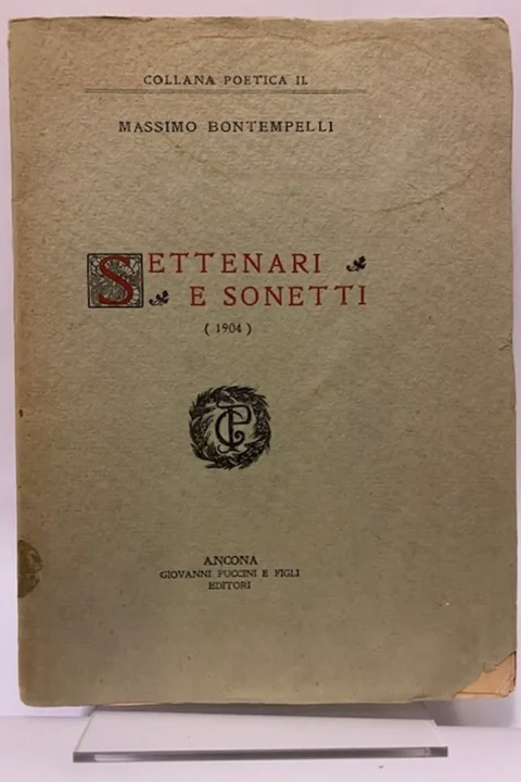 Settenari e Sonetti (1904).