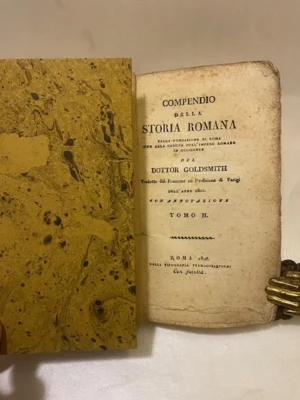 Compendio della Storia Romana dalla fondazione di Roma sino alla caduta dell'Impero Romano in Occidente. Tradotto dal francese sull'edizione di Parigi dell'anno 1801 con annotazioni. Tomo primo-secondo. 