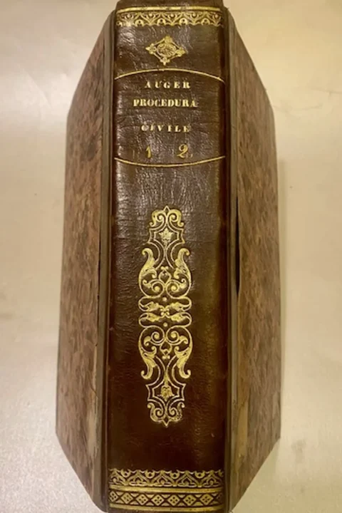 Trattato elementare della Procedura Civile compilato sul metodo di L. F. Auger da Pietro Troyse. Voll. I-II.