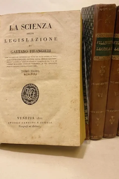 La Scienza della Legislazione. Tomo I-II-III-IV-V-VI.