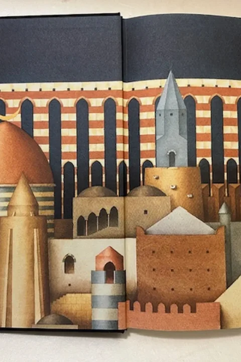 Storie meravigliose dalle Mille e una notte acquarelli di Davide Pizzigoni.