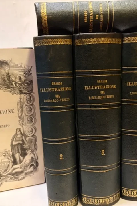Grande Illustrazione del Lombardo-Veneto ossia storia delle città, dei borghi, comuni, castelli, ecc. fino ai tempi moderni.