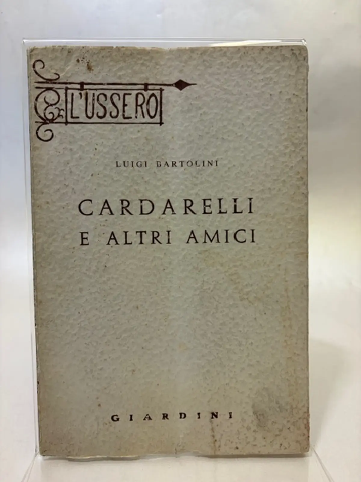 Cardarelli e altri amici Cardarelli e altri amici.