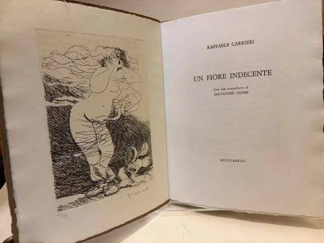 Un fiore indecente. Con due acqueforti di Salvatore Fiume