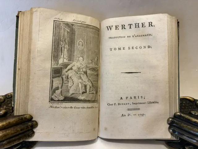 WERTHER. Traduction de l'Allemand. Tome premiere -second.