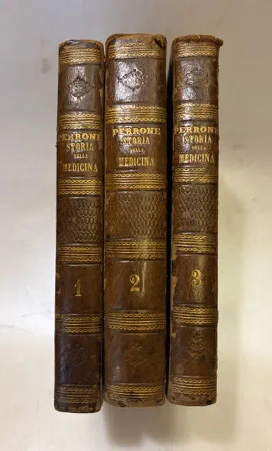 Storia Prammatico Critica delle Scienze Naturali e Mediche presso i Greci, Romani, Arabi ed i popoli dell'Europa al Medio-Evo contenente…Voll. I-II-III.