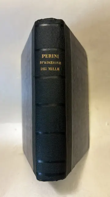 La Spedizione dei Mille. Storia documentata della liberazione della Bassa Italia da Osvaldo Perini esule veneto.