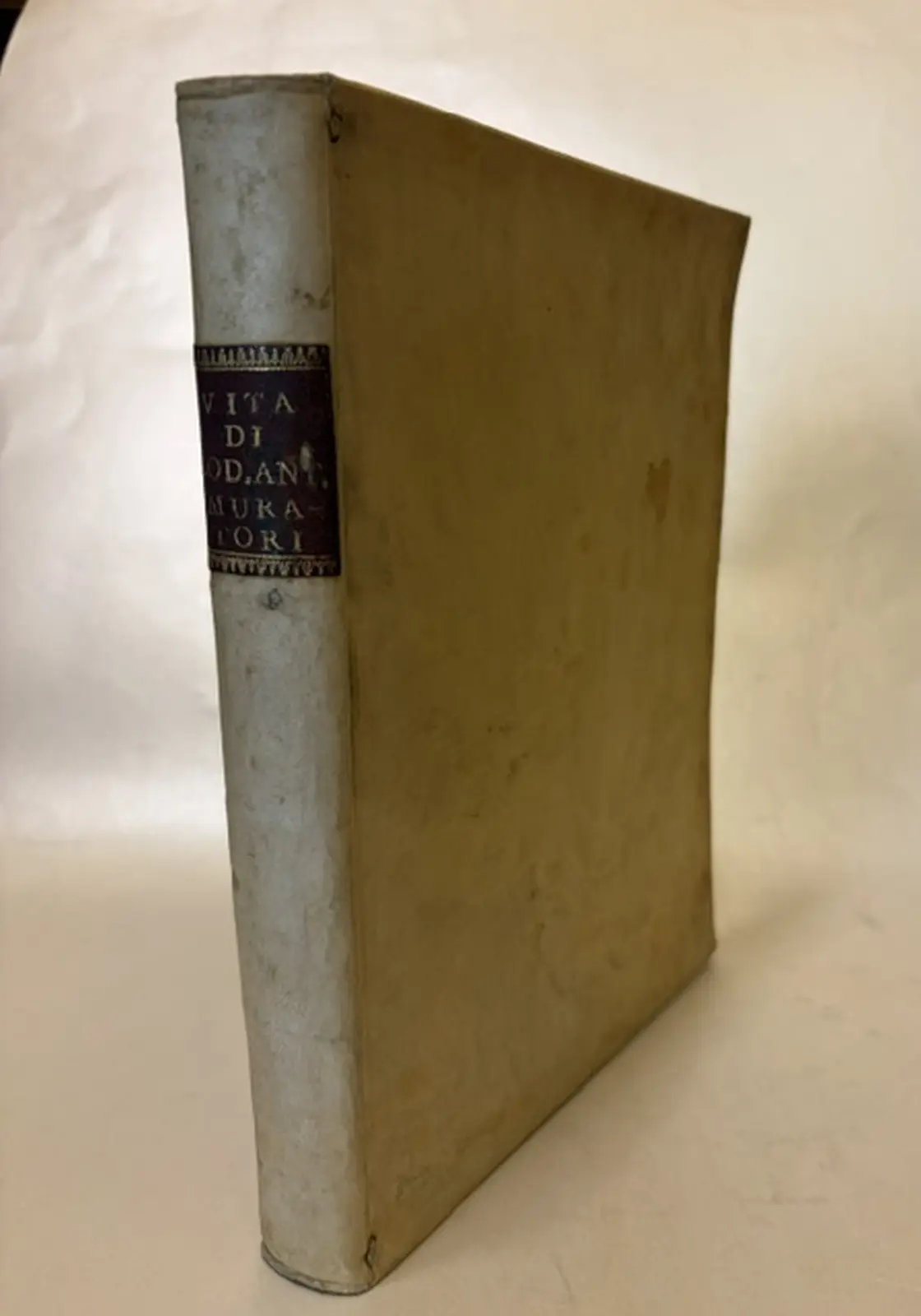 Vita del proposto Lodovico Antonio Muratori già bibliotecario del Serenissimo Sig. Duca di Modena descritta dal preposto Gian-Francesco Soli Muratori suo nipote Vita del proposto Lodovico Antonio Muratori già bibliotecario del Serenissimo Sig. Duca di Modena descritta dal preposto Gian-Francesco Soli Muratori suo nipote.