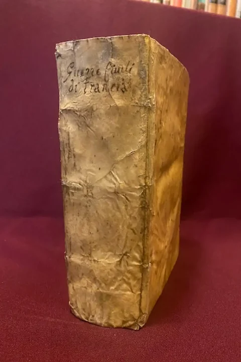 Historia delle guerre ciuili di Francia, di Henrico Caterino Davila, nella quale si contengono le operationi di quattro re Francesco II Carlo IX Henrico III & Henrico IIII, cognominato il Grande. Terza impressione corretta dall’istesso Auttore e di nouo arrichita di utili, e copiose postille, con l’indice delle cose più notabili.